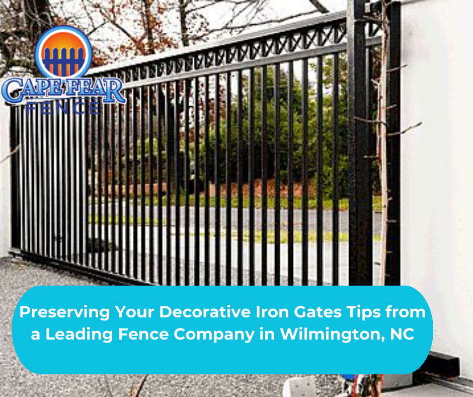 Key Considerations For Your Custom Driveway Gate By A Premier Fence Company In Wilmington NC 1