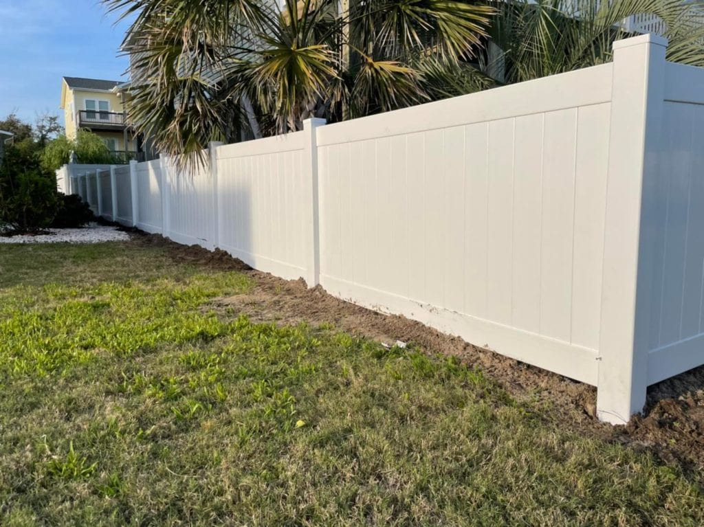 New Fence Installation in Waterford, Leland, NC